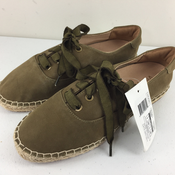 New Vionic Sandy Olive Green espadrille oxford 7 - Picture 1 of 6